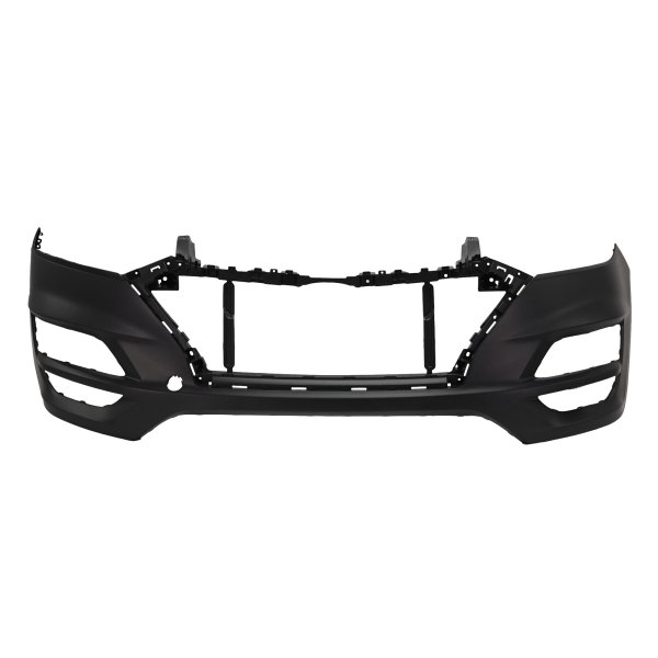 Upper Front Bumper Cover for Hyundai Tucson 2019-2021, Primed (Ready to Paint), Replacement