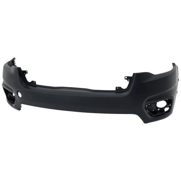 Front Bumper Cover for 2019-2023 Cherokee, Upper Section, Primed (Ready to Paint), without Advanced Park Assist Sensor Holes, with Tow Base and Tow Hole, Replacement