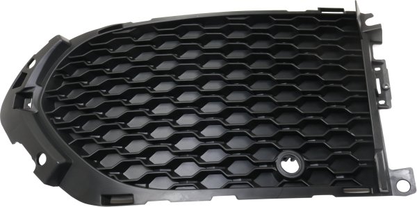 Front Bumper Grille Left (Driver) Outer, Closed Side Mesh for Jaguar F-PACE 2017-2020, First Edition/R-Sport/S Models, Replacement