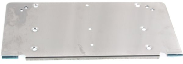 Front License Plate Bracket for Jeep Wrangler (2007-2018 Type 2), Dodge Journey (2009-2019 Type 1), Rear Position, Replacement