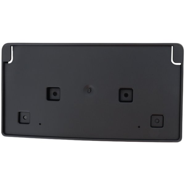 Front License Plate Bracket for Jeep Compass 2017-2021, Black, Trailhawk/Sport with Upland Appearance Package, USA Built Vehicle, Replacement