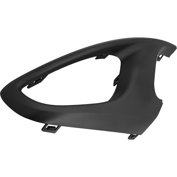 Fog Light Molding for 2014-2018 Jeep Cherokee, Right (Passenger) Outer, Dark Gray with Fog Light Bezel, Trailhawk Model, Replacement