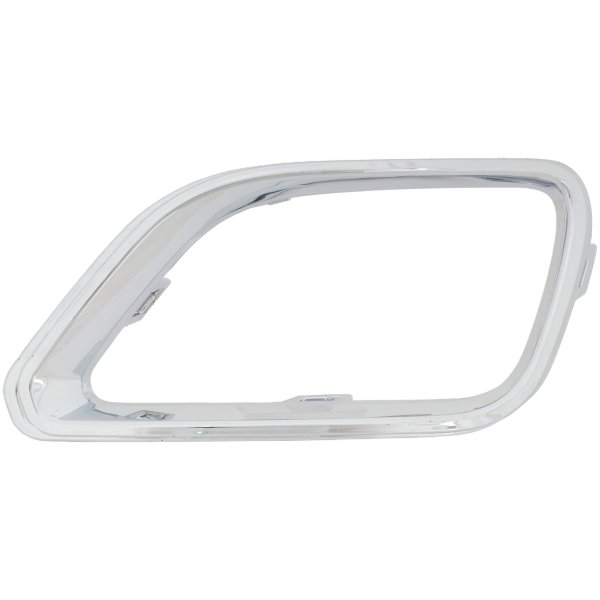 Fog Light Molding for 2019-2023 Jeep Cherokee, Right (Passenger), Chrome Ring, Fits 80th Anniversary, Altitude, Latitude, Latitude Lux, Latitude Plus, Limited, Overland, X Models, Replacement