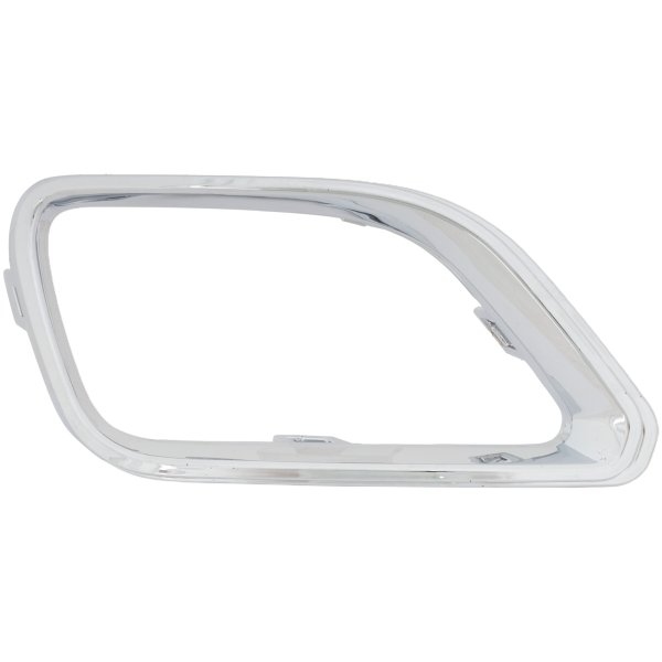 Fog Light Molding Ring for 2019-2023 Jeep Cherokee, Left (Driver), Chrome, Suitable for 80th Anniversary/Altitude/Latitude/Latitude Lux/Latitude Plus/Limited/Overland/X Models, Replacement