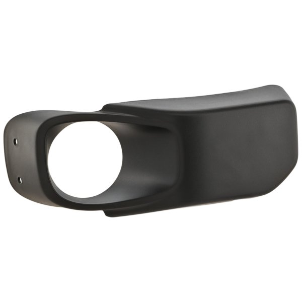 Fog Light Molding for Jeep Wrangler 2012-2017, Wrangler (JK) 2018, Right (Passenger), Heavy Duty, Textured Black, Type 1, w/ 10th Anniversary Edition, Replacement