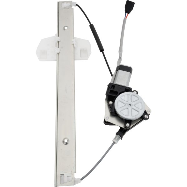Power Rear Window Regulator with Motor for Jeep Wrangler JK 2007-2018, Right (Passenger), Full Door Type, Replacement