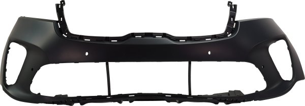 Front Bumper Cover for Kia Sorento 2019-2020, Primed (Ready to Paint), with Parking Aid Sensor Holes, Compatible with EX/EX Premium/ Limited/LX/S Models, Replacement