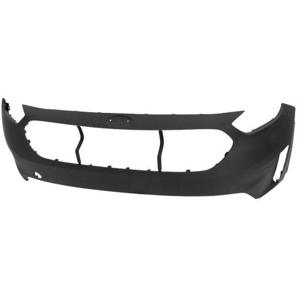 Front Bumper Cover for Kia NIRO 2017-2019, Upper Section, Primed (Ready to Paint), without Parking Aid Sensor Holes, Replacement