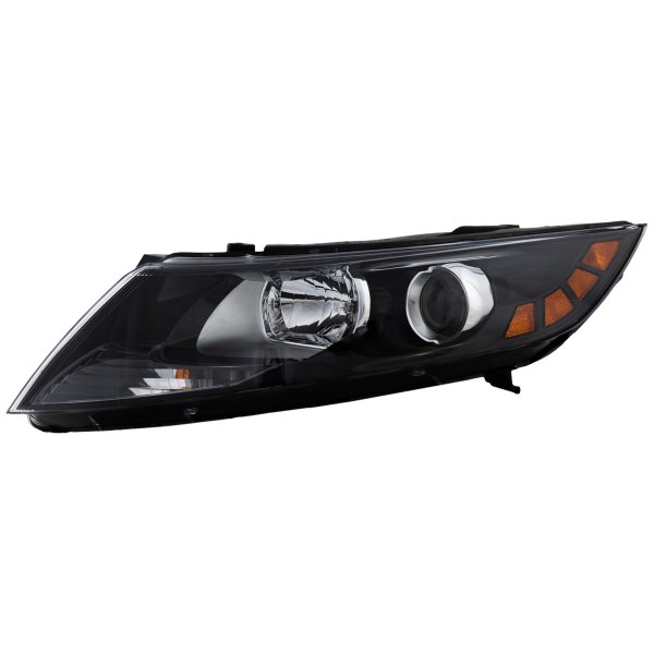 OPTIMA Headlight Assembly for 2011 OPTIMA, Left (Driver) Side, Halogen, Excluding Hybrid Model, Korea Built, Up to 12-6-2010, Replacement