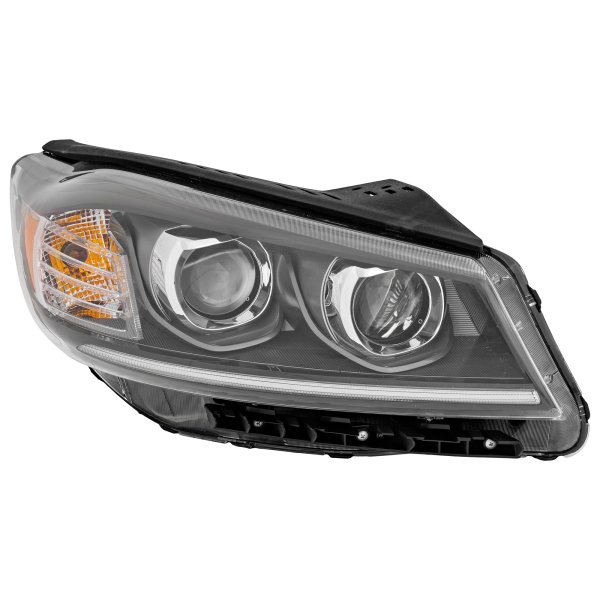 Headlight Assembly for Kia Sorento 2019-2020, Right (Passenger) Side, Halogen, with Adaptive Headlight Feature, Replacement