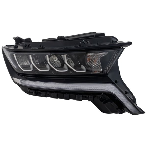 Right (Passenger) Headlight Assembly for Kia Sorento 2021-2022, LED, with Multi Focus Reflector, without Integrated Daytime Running Light, Sport Model, Replacement