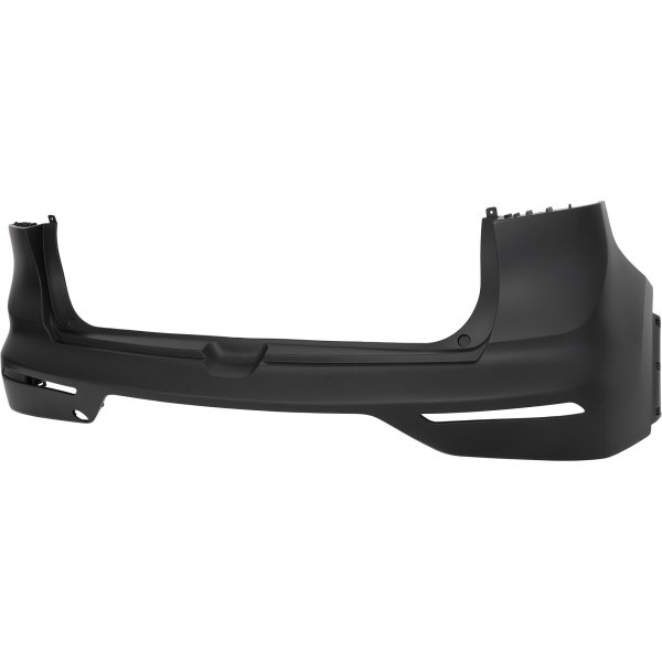 Rear Bumper Cover for Kia Niro 2017-2019, Primed (Ready to Paint), Without Parking Aid Sensor Holes, Replacement