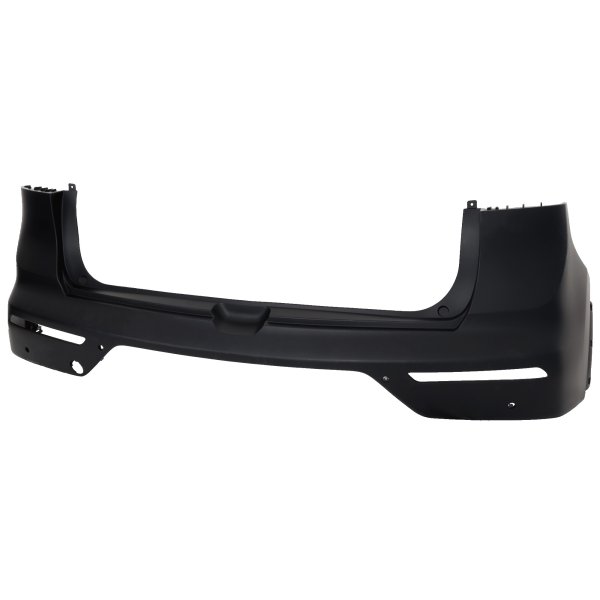 Rear Bumper Cover for Kia Niro 2017-2019, Primed (Ready to Paint), with Parking Aid Sensor Holes, Replacement