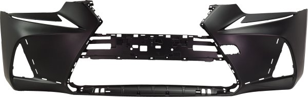 Front Bumper Cover for Lexus IS300/IS350 2018-2020, Primed (Ready to Paint), with F Sport Package, without Park Distance Sensor and Headlight Washer Holes, Replacement