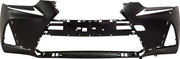 Front Bumper Cover for Lexus IS300/IS350 2018-2020, Primed (Ready to Paint), with F Sport Package, Park Distance Sensor Holes, Headlight Washer Holes, Replacement