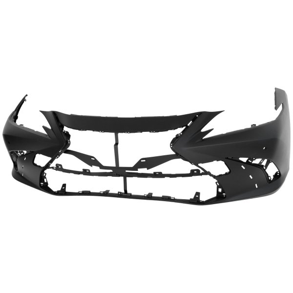 Front Bumper Cover for ES250 2021-2021/ES350 2019-2021, Primed (Ready to Paint), w/ F Sport Package, w/ Park Distance Control Sensor Holes, Japan Built Lexus, Replacement