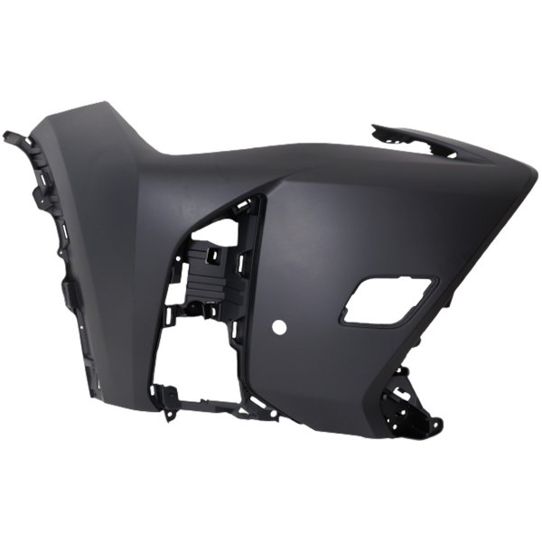 Front Bumper Cover for UX200 2019-2022/UX250H 2019-2023, Right (Passenger), Primed (Ready to Paint), with F Sport Package and Park Distance Control Sensor Holes, without Headlight Washer Holes, Replacement