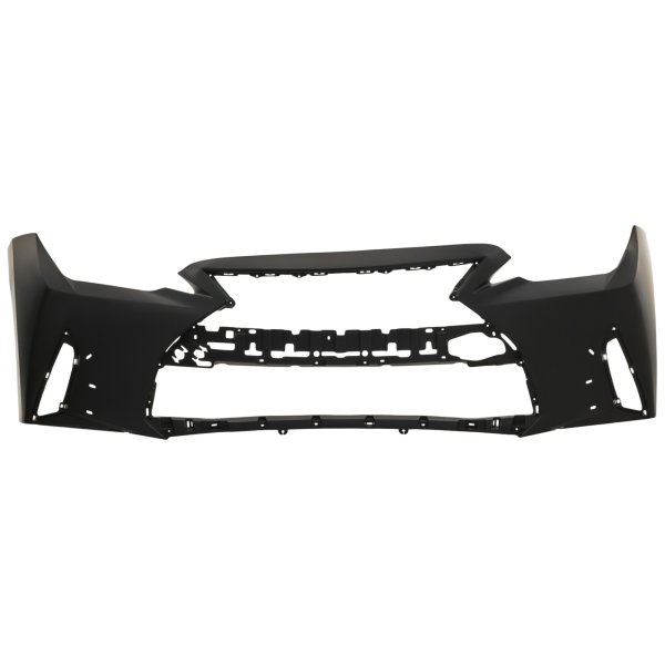 Front Bumper Cover for Lexus IS300/IS350 2021-2023, Primed (Ready to Paint), with F Sport Package, without Park Distance Control Sensor Holes, without Headlight Washer Holes, Replacement