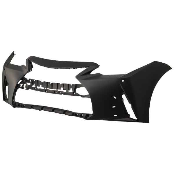 Front Bumper Cover Primed (Ready to Paint) for Lexus IS300/IS350 (2021-2023), with F Sport Package, with Park Distance Control Sensor Holes, without Headlight Washer Holes, Replacement