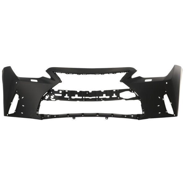 Front Bumper Cover for Lexus IS300/IS350 2021-2023, Primed (Ready to Paint), F Sport Package, with Park Distance Control Sensor Holes and Headlight Washer Holes, Replacement