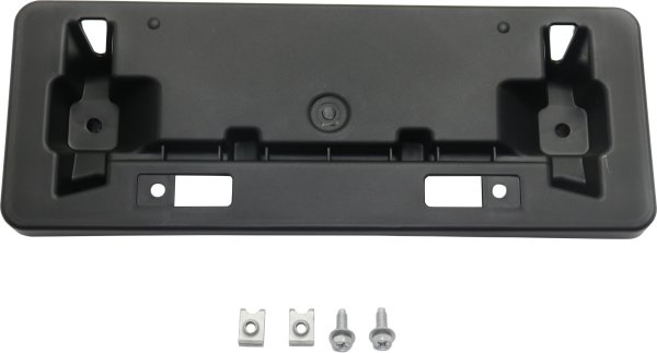 Front License Plate Bracket for 2016-2019 Lexus RX350/RX450H, Textured Black, with F Sport Package, Replacement