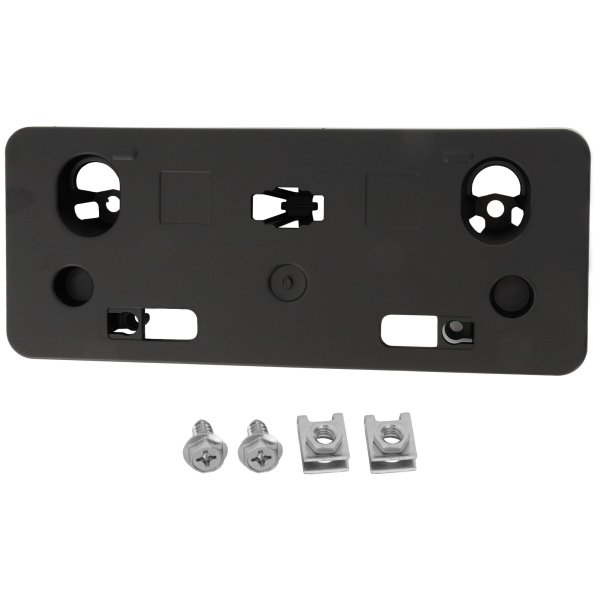 Front License Plate Bracket for Lexus UX200 (2019-2022) & UX250H (2019-2023), Black, with F Sport Package, Replacement