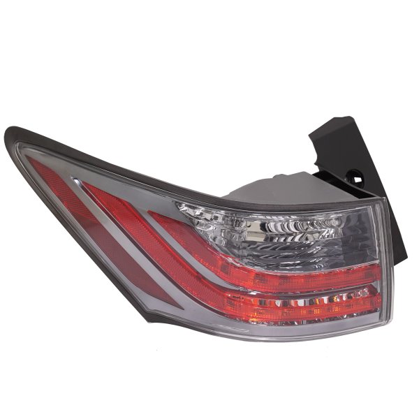 Tail Light for Lexus CT200H 2011-2013, Left (Driver) Side, Outer Lens and Housing, Halogen, Replacement