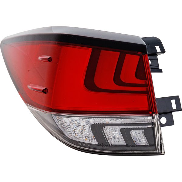 Premium LED Outer Tail Light Assembly for 2020-2022 Lexus RX350/RX350L/RX450H/RX450HL, Left (Driver), with LED Signal Light, Suitable for Canada/Japan Built Vehicles, Replacement