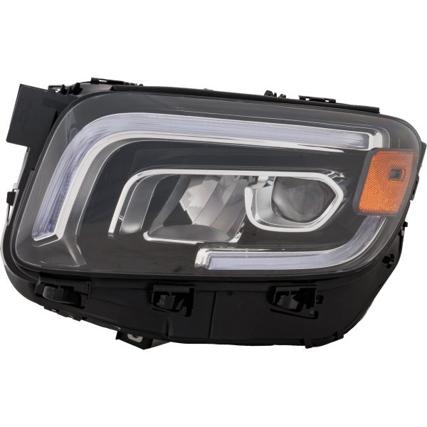 LED Headlight Assembly for Mercedes-Benz GLB250/GLB35 AMG 2020-2023, Left (Driver), Without Adaptive Frontlighting System, Replacement
