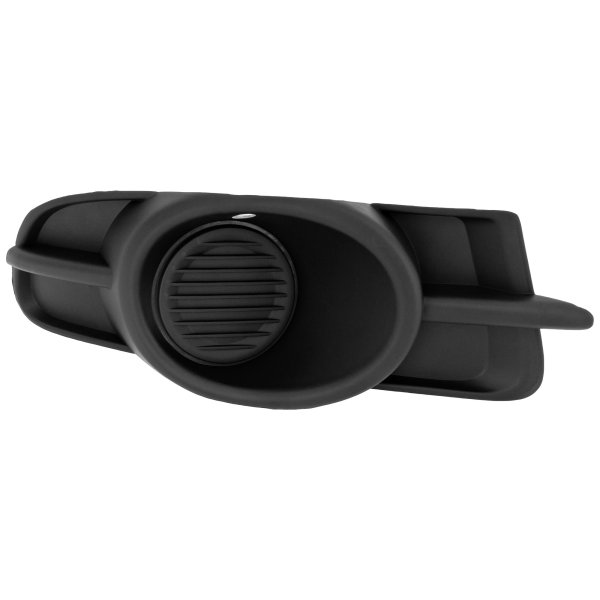 Fog Light Cover for Mitsubishi Galant 2009-2012, Right (Passenger) Side, Textured Black, Replacement