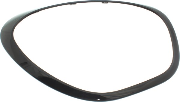 Headlight Bezel for 2011-2016 Mini Cooper Countryman, Right (Passenger) Side, Black Interior, Replacement
