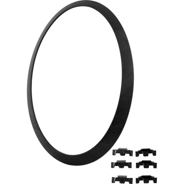 Cooper Headlight Bezel for 2014-2023 Hatchback, 2016-2023 Convertible, Left (Driver), Piano Black, Replacement