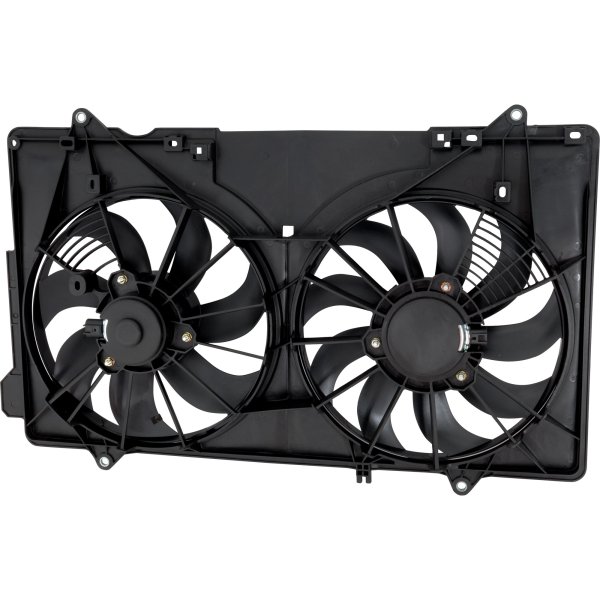 Radiator Fan Assembly for Mazda CX-5 2017-2023, 2.0L/2.5L Non-Turbo, Dual Fan, Replacement