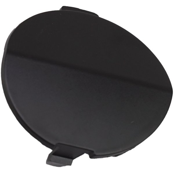 Rear Bumper Tow Hook Cover for 2019-2023 Mazda 3, Right (Passenger), Textured Black, Suitable for Mexico Built Vehicle, Sedan, Replacement
