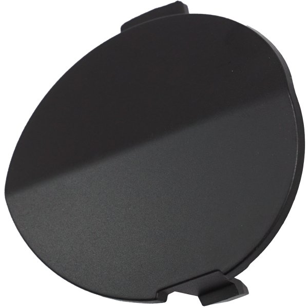 Rear Bumper Tow Hook Cover for Mazda 3 Sedan, 2019-2023 Models, Left (Driver), Textured Black, Built for Mexico Vehicles, Replacement