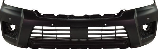 Front Bumper Cover for Nissan Armada, Model Years 2017-2020, Primed (Ready to Paint), Replacement