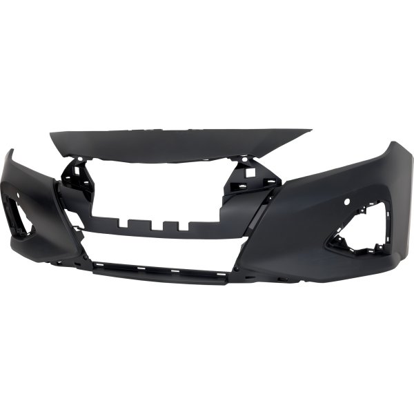 Front Bumper Cover for Nissan Maxima 2019-2023, Primed (Ready to Paint), with Premium Package for SR/Platinum Model, Replacement