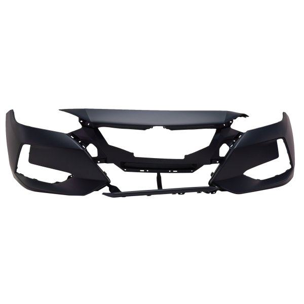 Front Bumper Cover for Nissan Sentra 2020-2023, SR/SR Premium, Primed (Ready to Paint), with Camera Hole, Replacement