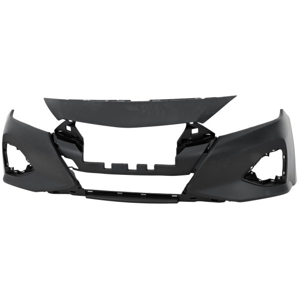 Front Bumper Cover for Nissan Maxima 2019-2023, Primed (Ready to Paint), Fits S 2019-2020/SV Model, Replacement
