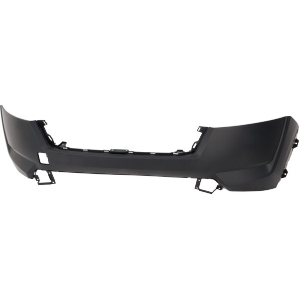 Front Upper Bumper Cover for Nissan Pathfinder 2022-2024, S/SV Models, Primed (Ready to Paint), without Park Distance Control Sensor Holes, Replacement
