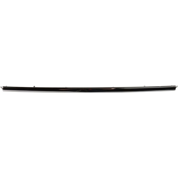 Front Bumper Molding for Nissan Murano 2019-2023, Center Position, Chrome Finish, Replacement