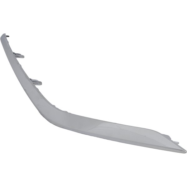 Front Bumper Molding for Nissan Murano 2019-2023, Left (Driver) Side, Chrome, Without Midnight Special Edition Package, Replacement