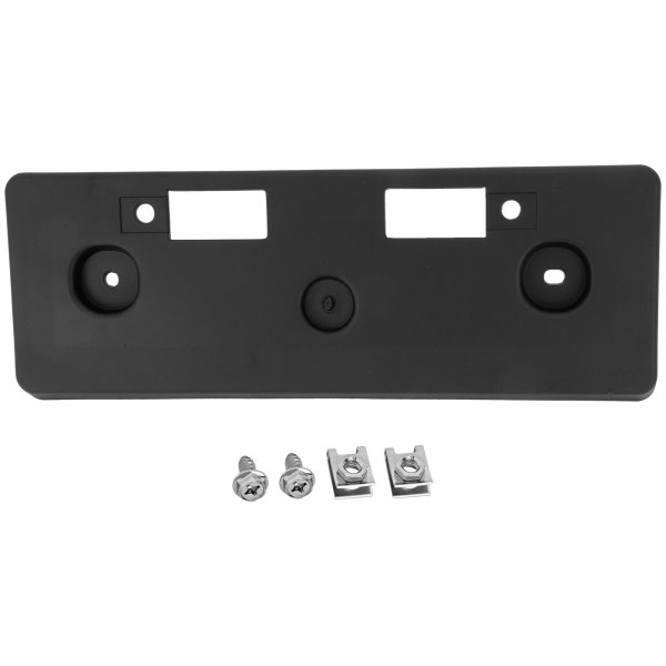 Front License Plate Bracket for Nissan Leaf, fits 2018-2024 Models, Black Replacement
