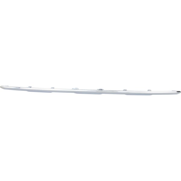 Front Bumper Grille Molding for Nissan Rogue 2021-2023, Lower, Chrome, Platinum Model, Replacement