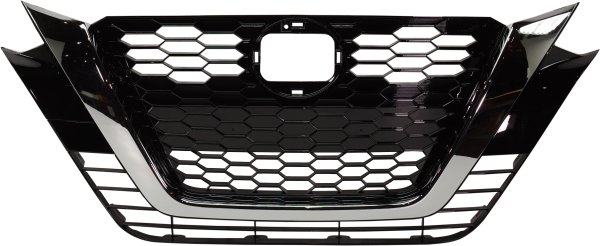 Gloss Black Grille for 2019-2022 Nissan Altima S, SL, SV Models, Replacement