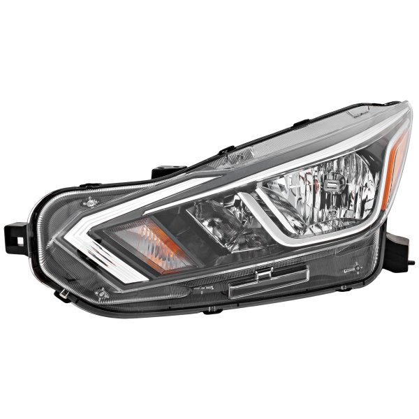 Headlight Assembly for Nissan Versa 2020-2021, Left (Driver) Side, Halogen, Replacement