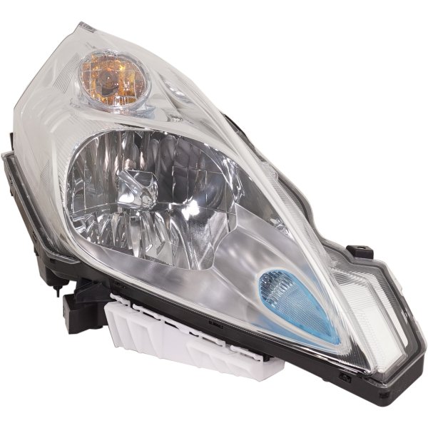 Headlight Assembly for Nissan Leaf, Halogen, Right (Passenger) Side, Suitable for 2015-2017 Models, Replacement