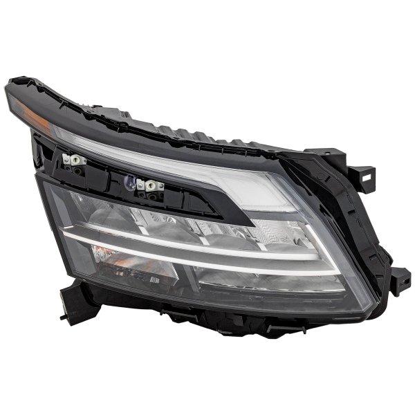 LED Headlight Assembly for Nissan Pathfinder 22-22, Right (Passenger), Replacement