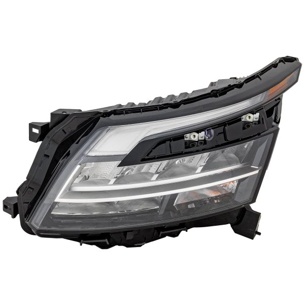 LED Headlight Assembly for Nissan Pathfinder 22-22, Left (Driver) Side Replacement