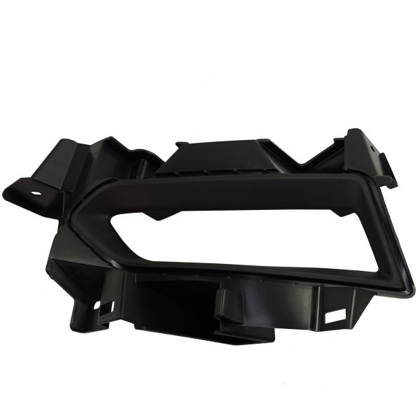 Textured Black Front Fog Light Molding for Nissan Versa 2020-2021, Left (Driver) Side, Replacement